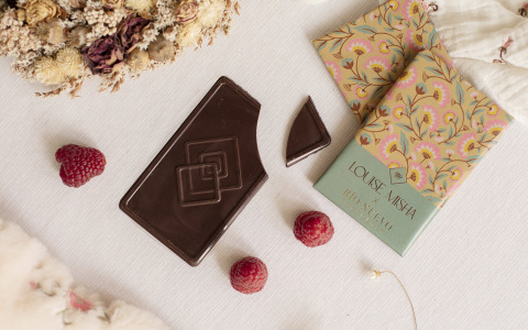 Our chocolate bars in collaboration with Rio Nuevo