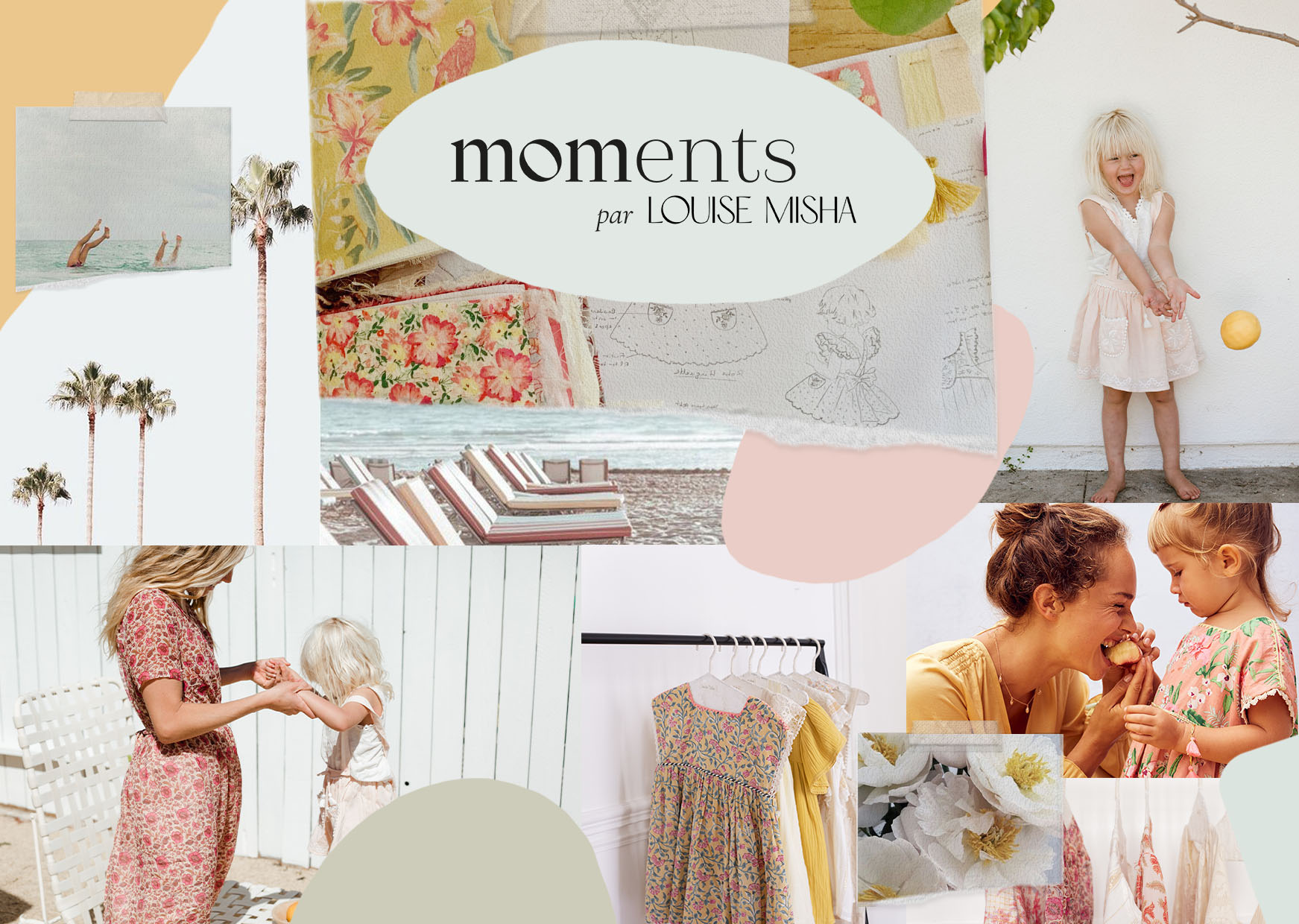 Moments ou le dressing partagé qui habille chaque moment de votre vie.